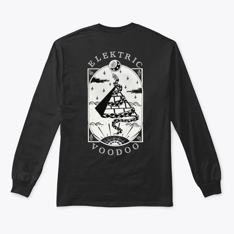 EV Long Sleeve Black Pyramid Tee